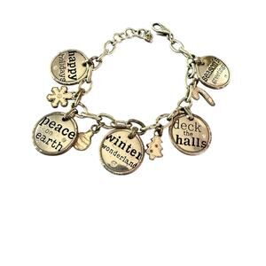Brighton Christmas Holiday Charm Bracelet